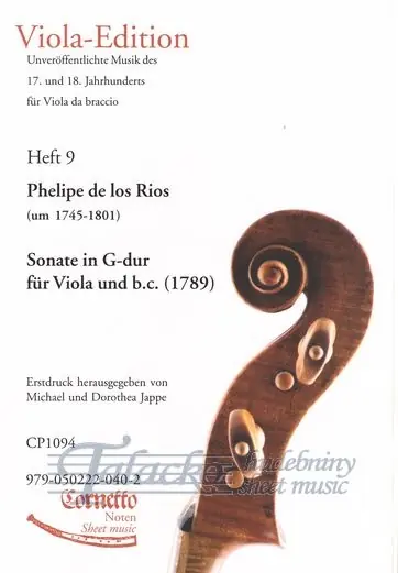 Nejlepší Cena Sonate in G-Dur (1789) für Viola und b.c.