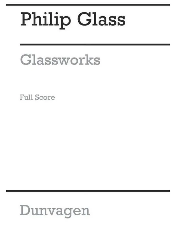 Top Prodej Philip Glass Glassworks (noty, partitura)
