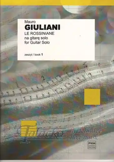 Cenová Bomba Le Rossiniane for Guitar Book 1, Opp. 119-121