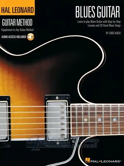 Expresní Doručení Hal Leonard Guitar Method Blues Guitar (Book/Online audio)