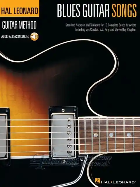 Hal Leonard Guitar Method Blues Guitar Songs (Book/Online audio) Akce