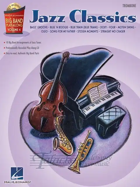 Big Band Play-Along Volume 4 - Jazz Classics (Trombone) + CD Oblíbený