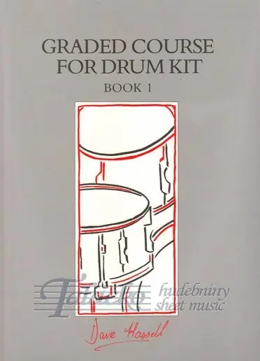 Graded Course For Drum Kit Book 1 + CD Značkový
