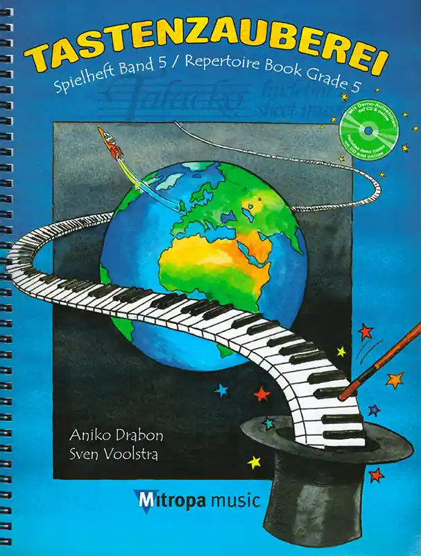 Tastenzauberei - Repertoire Book Grade 5 + CD Jen Po Omezenou Doba