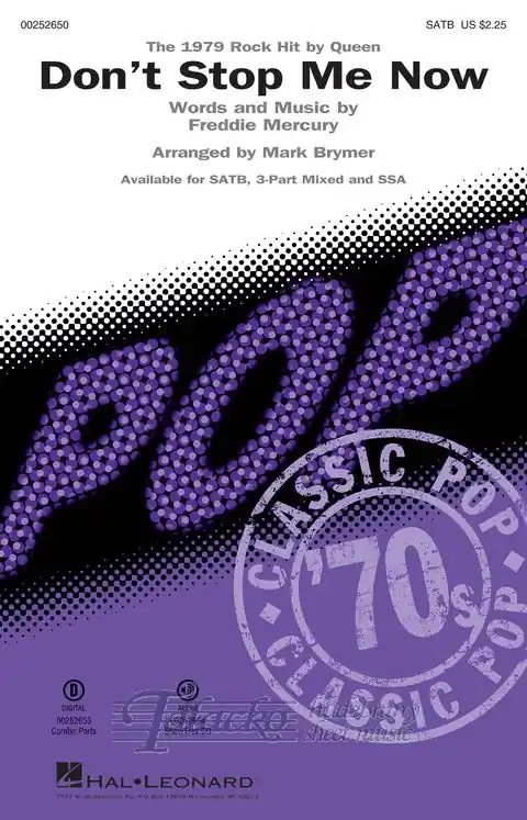 Sezónní Sleva Don‘t Stop Me Now (SATB)