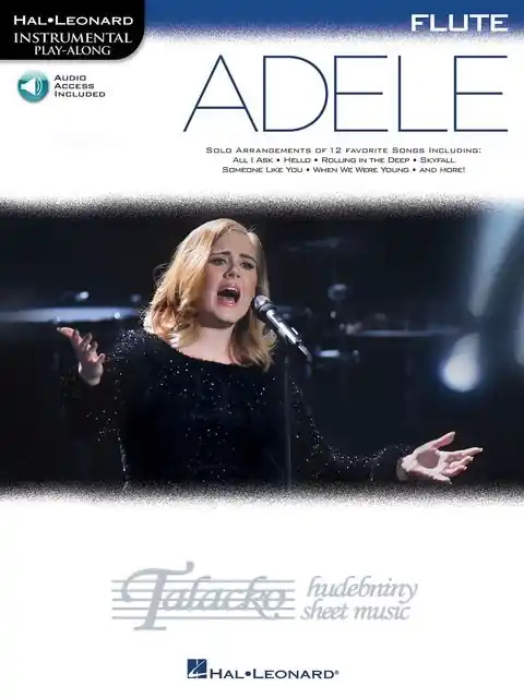Hal Leonard Instrumental Play-Along Adele - Flute (Book/Online Audie) Cenově Výhodný