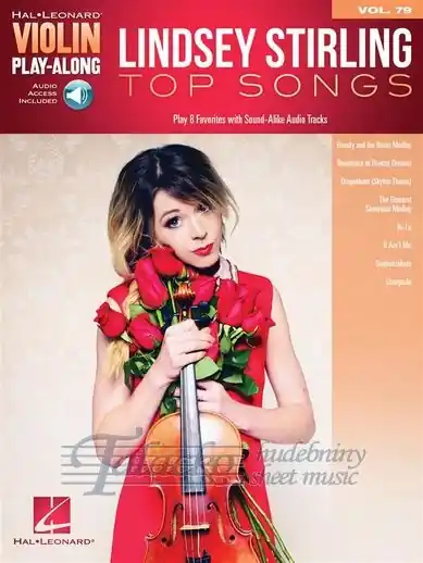 Hal Leonard Violin Play-Along Vol. 79 Lindsey Stirling - Top Songs (Book/Online Audio) Bezpečná Platba