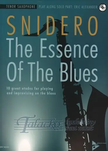 Essence Of the Blues (tenor saxophone) + CD Vysoce Kvalitní