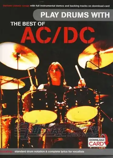AC/DC - The Best of (Play Drums With...) Výprodej