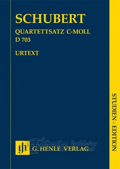 Omezená Nabídka String Quartet movement in c-moll D 703