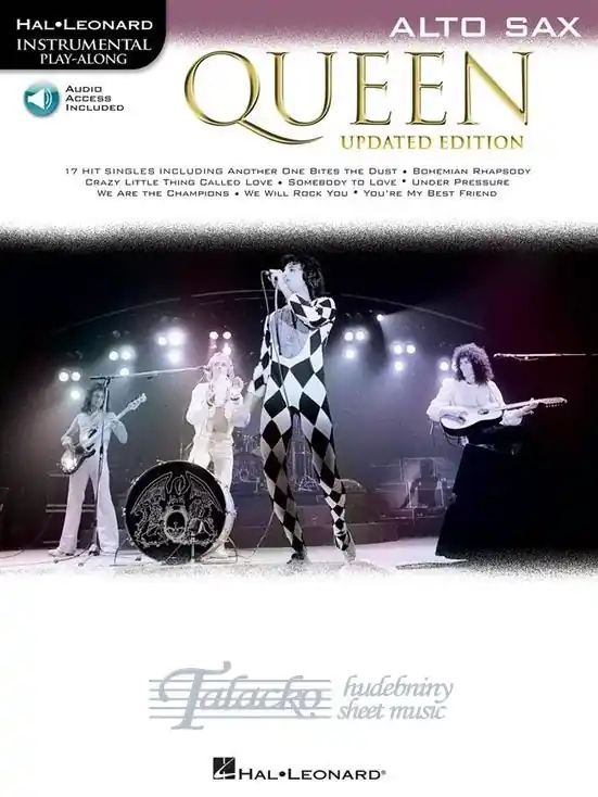 Instrumental Play-Along Queen - Alt Sax (Book/Online Audio) Nejlepší Cena