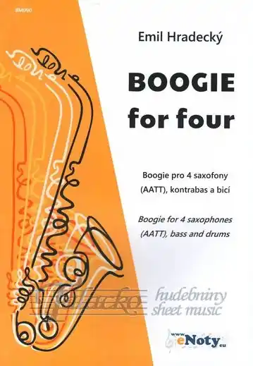 Pouze Dnes Boogie for four (4 saxofony ,kontrabas a bicí)