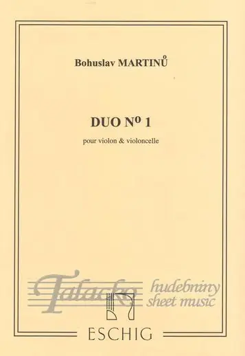 Nová Kolekce Duo No.1 for violin and cello
