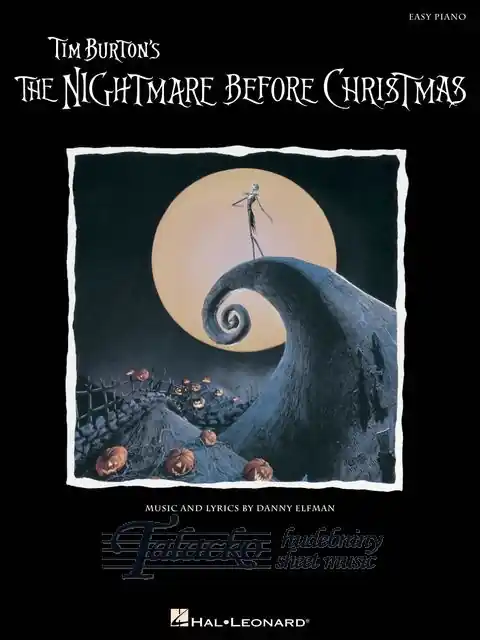 Tim Burton‘s Nightmare Before Christmas (easy piano) Originální