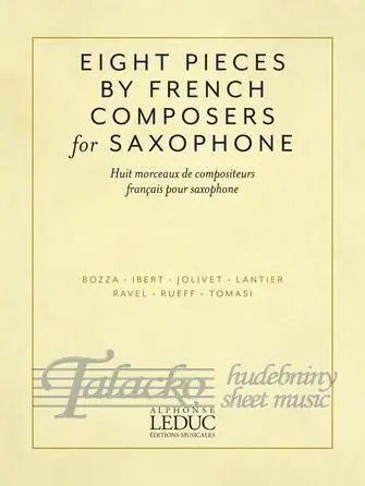 Eight Pieces by French Composers for Saxophone Bezpečná Platba