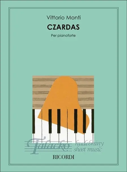 Originální Czardas for Piano