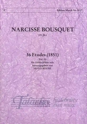 36 ETUDES (1851), VOL. III Akční Cena