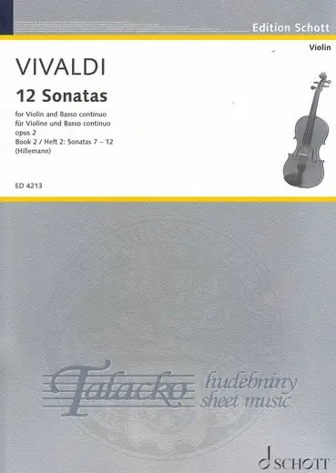 Aktuální 12 sonatas for Violin and Piano, Book 2