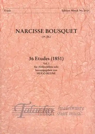 36 ETUDES (1851), VOL. I Tovární Cena