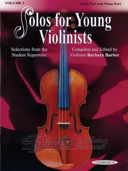 Solos for Young Violinists, Volume 3 Originální