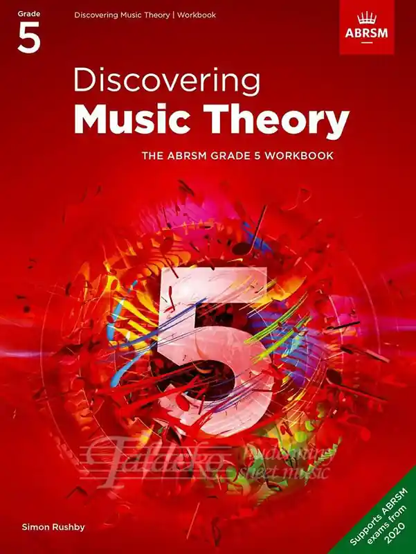 Originální Discovering Music Theory, The ABRSM Grade 5 Workbook