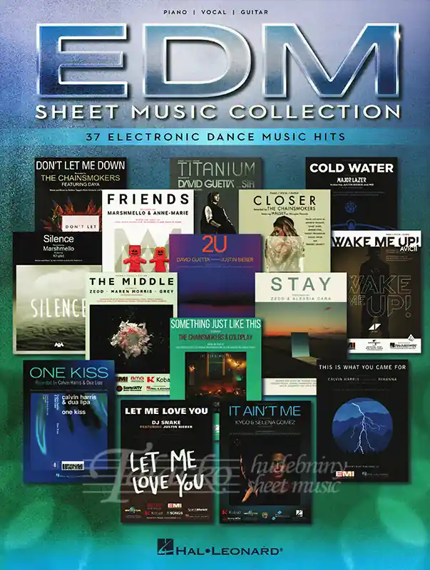 Super Cena EDM Sheet Music Collection (PVG)