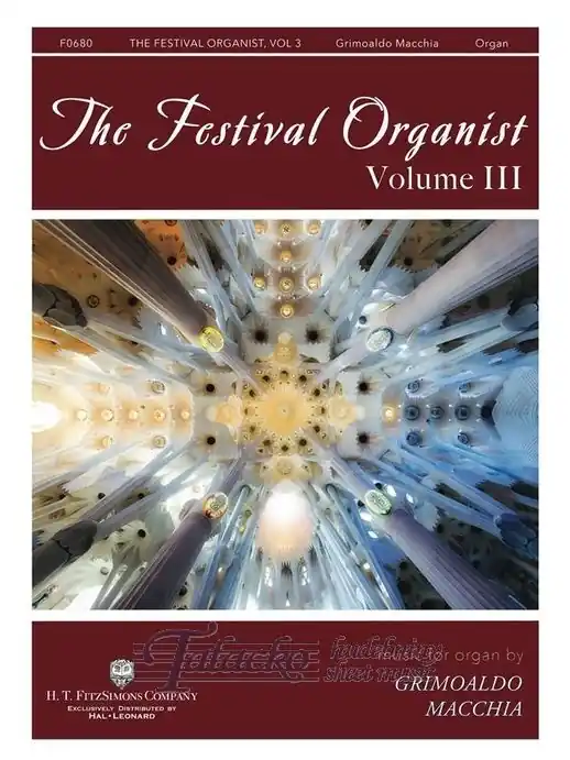 Rychlé Dodání The Festival Organist, Volume III