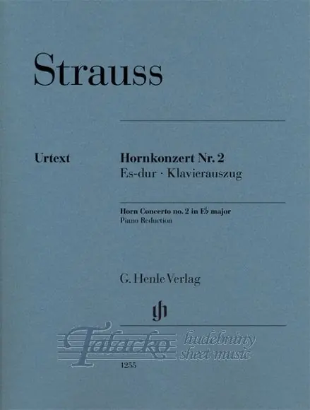 Horn Concerto no. 2 in E flat major Originální