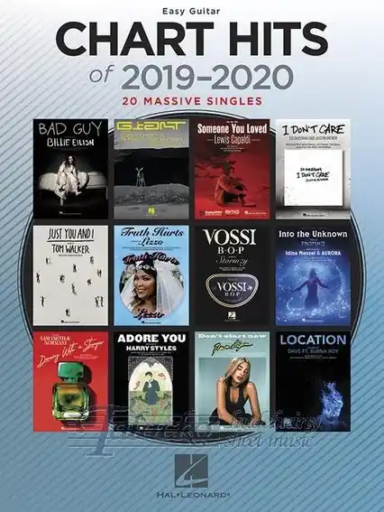 Chart Hits of 2019-2020 Guitar Odeslání Ihned
