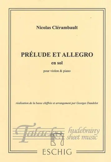 Prélude et Allegro (en sol) Sezónní Sleva