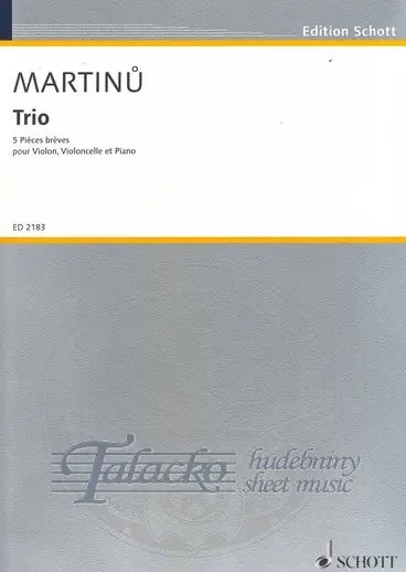 Trio - 5 Pieces breves Levný