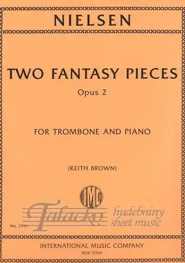 Víkendová Akce Two Fantasy Pieces Opus 2 for Trombone and Piano