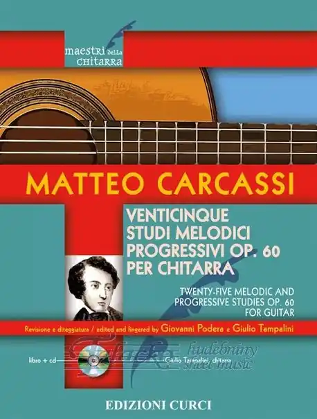 Must-Have Twenty-five Melodic and Progressive Studies Op. 60 for Guitar