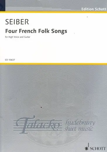 Four French Folk Songs Dokud Zásoby Vydrží