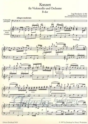 Sezónní Sleva Violoncellokonzert B-dur