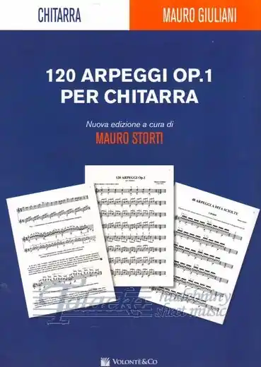 120 Arpeggi Op.1 per Chitarra Must-Have
