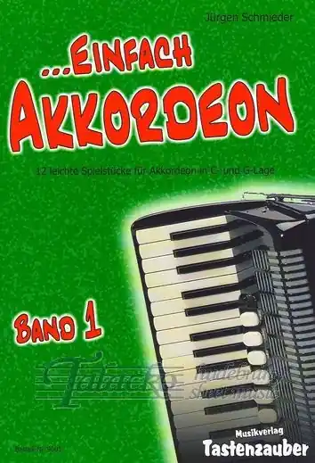 Výhodná Nabídka Einfach Akkordeon Bd.1