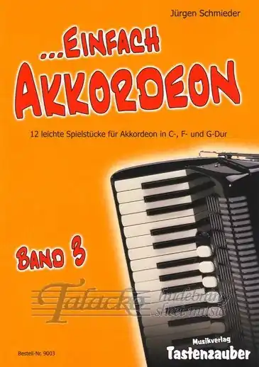 Cenově Výhodný Einfach Akkordeon Bd.3