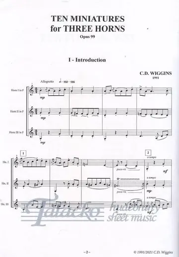 Odeslání Ihned Ten Miniatures Op. 99