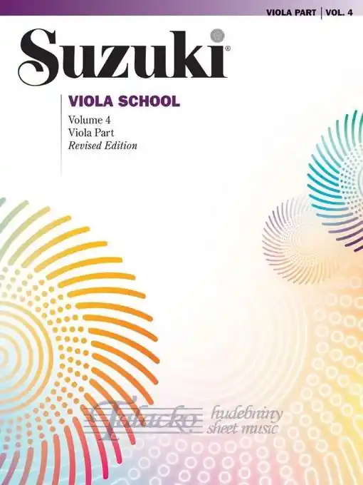Omezená Nabídka Suzuki Viola School Vol. 4 (Viola Part)