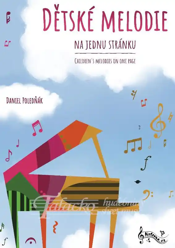 Dětské melodie na jednu stránku + audio online Akční Nabídka