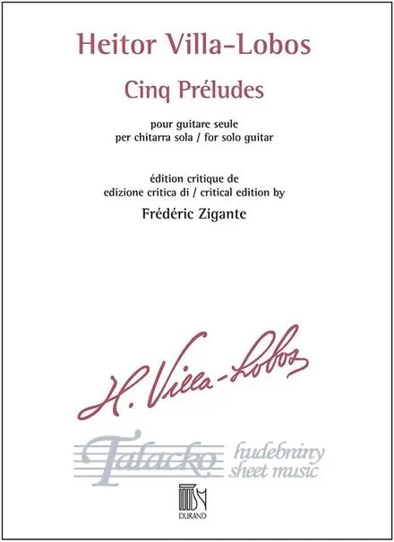Cinq Préludes For Solo Guitar Víkendová Akce