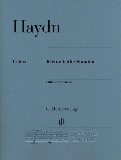 Little early Sonatas Nová Kolekce