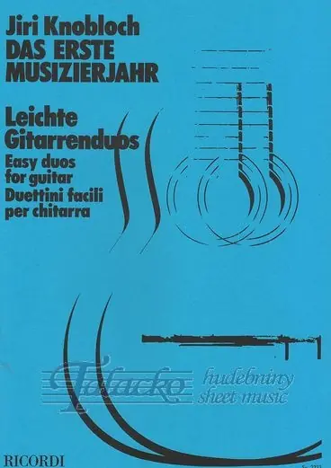 Bezpečná Platba Das Erste Musizierjahr Easy Duos for Guitar