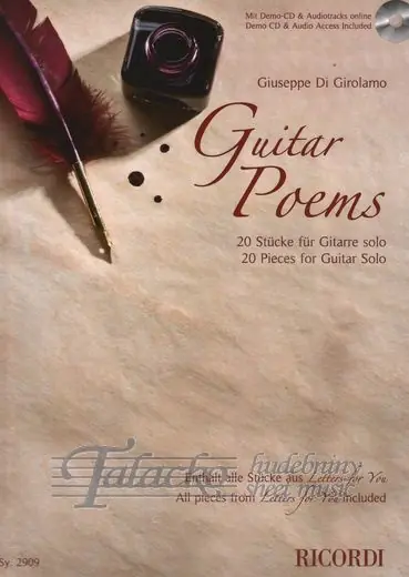 Novinka Guitar Poems + CD