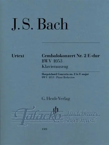 Harpsichord Concerto no. 2 in E major BWV 1053 Autentický