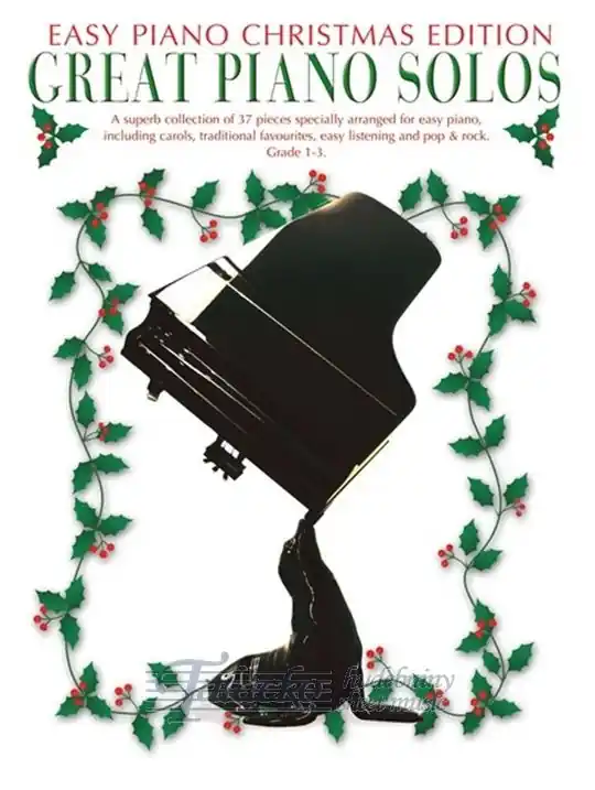 Autentický Great Piano Solos - The Christmas Book Easy Piano