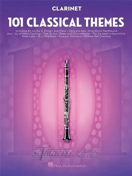 Nejprodávanější 101 Classical Themes for Clarinet