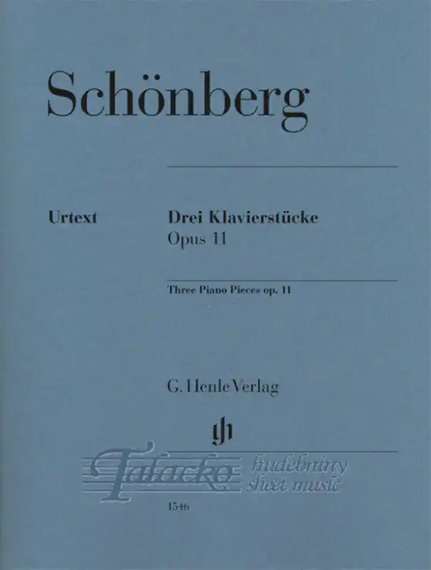 Sleva Three Piano Pieces op. 11