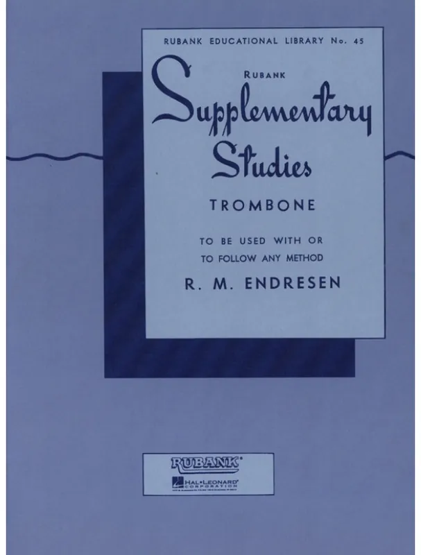 R.M. Endresen Supplementary Studies (noty na pozoun) Omezená Nabídka